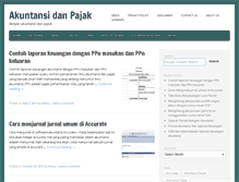 Tablet Screenshot of akuntansidanpajak.com